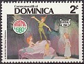Dominica 1980 Walt Disney 2 ¢ Multicolor Scott 681